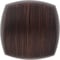 Jeffrey Alexander 1-1/8" Overall Length Brushed Oil Rubbed Bronze Square Audrey Cabinet Knob 278DBAC - alternate 2